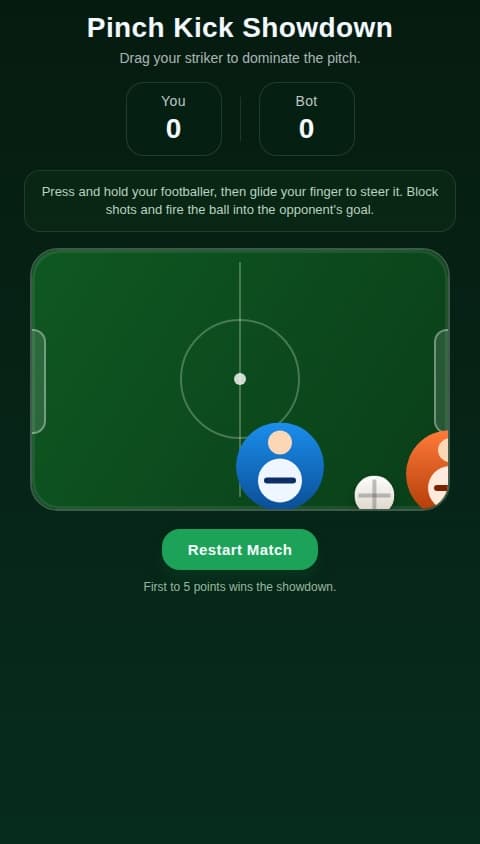 Pinch Pitch Soccer