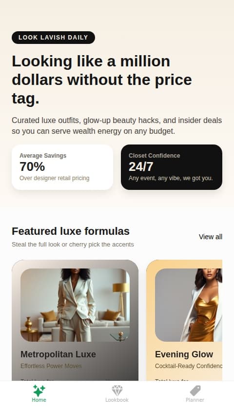 Luxe for Less