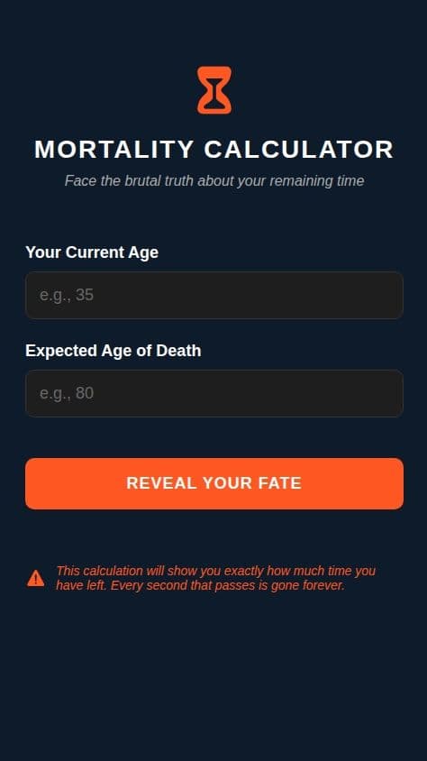 Lifespan Countdown