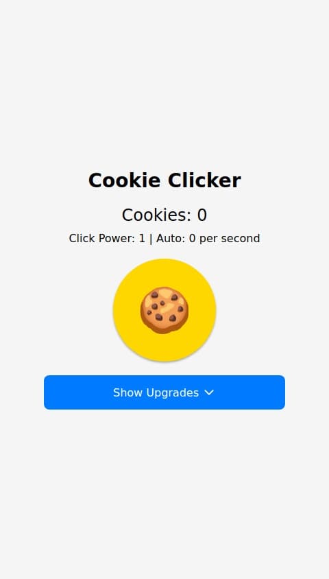 Cookie clicker
