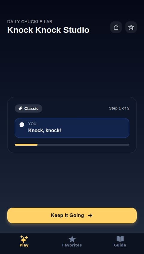 Knock Knock Comedy