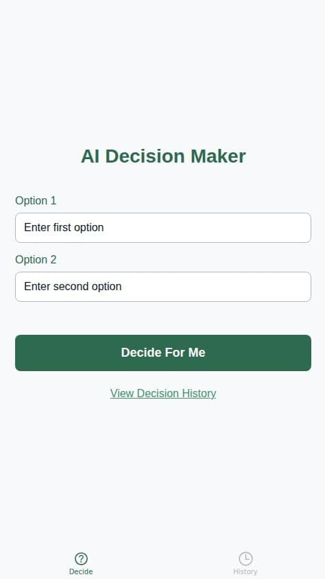 Choice Oracle