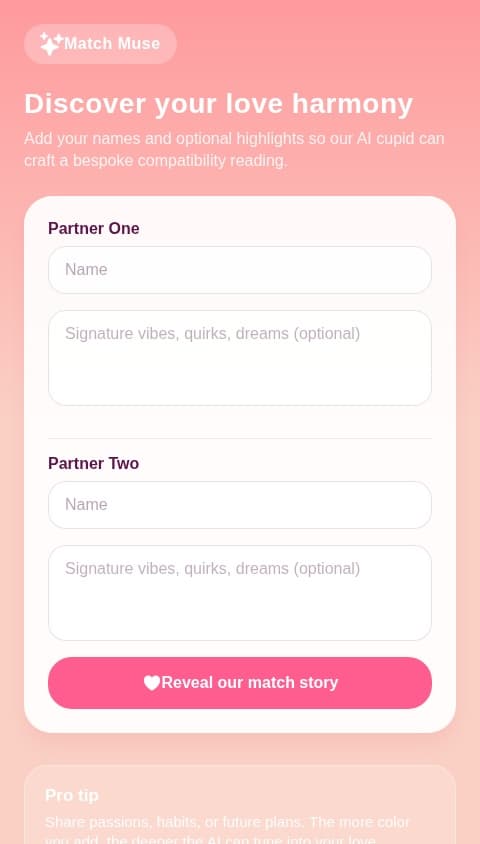 Couple Love Compatibility