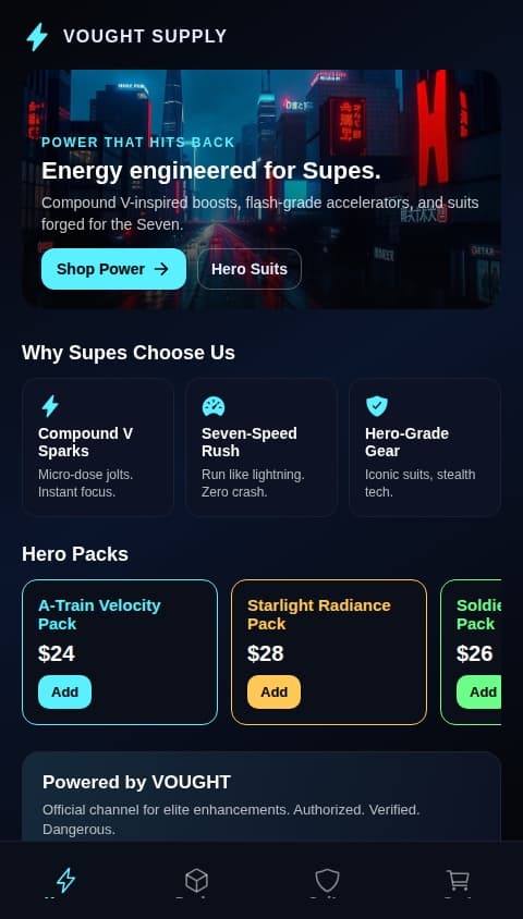 Speed Force Market