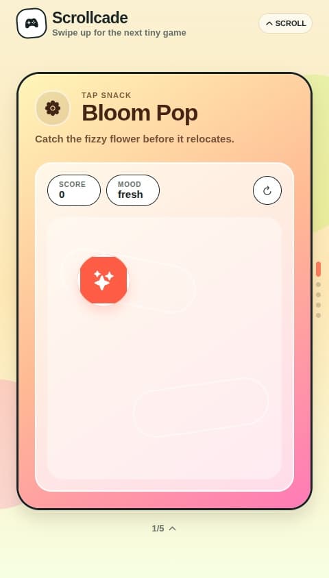 Scrollcade