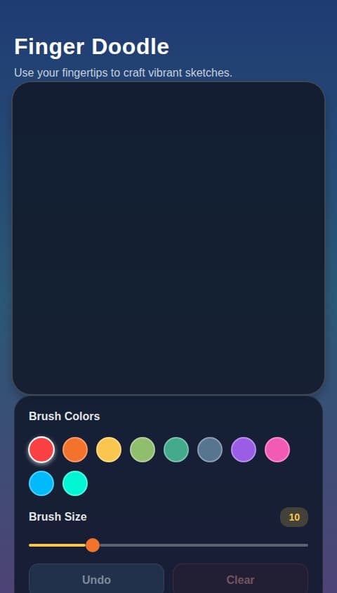 AI Finger Doodles