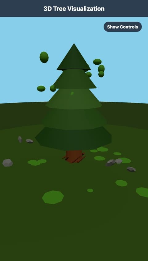 Create a 3D tree