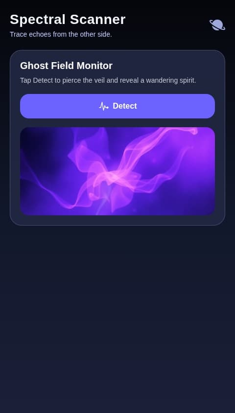 Ghost Detector 