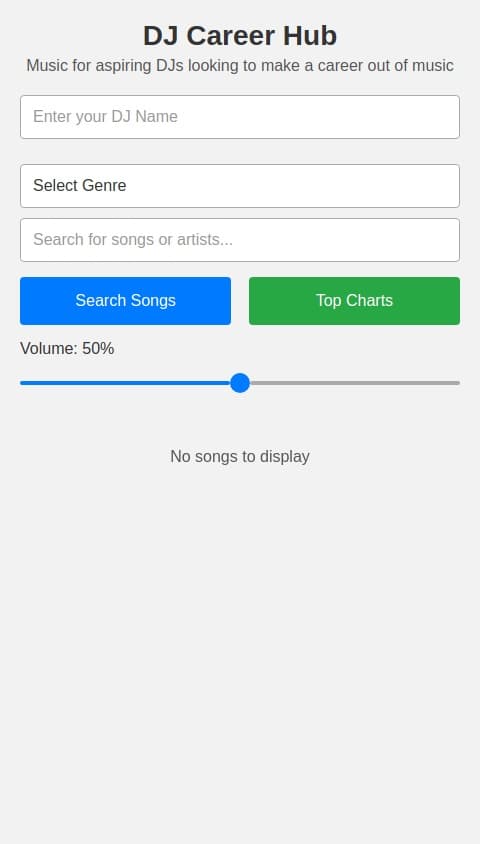 Music for people who wants to be a dj and they want to make a career out of music 