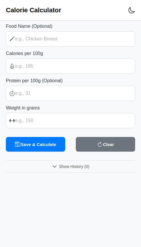 calorie counter for lazy people like me