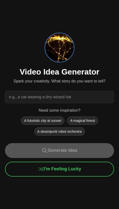 Video Idea Generator 