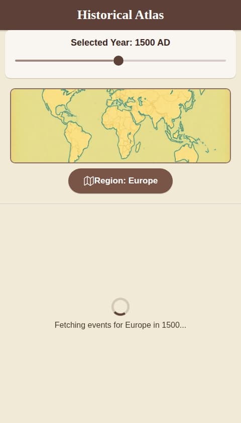 World Events by the Century - First Draft