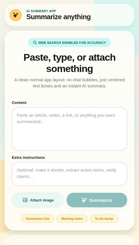 Echo Brief