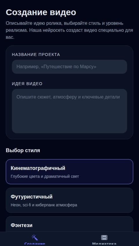 НейроВидео Стиль