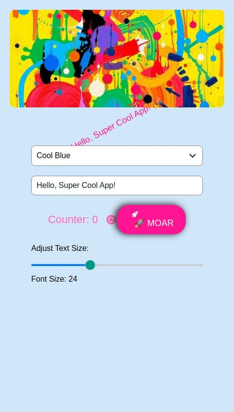 super cool app