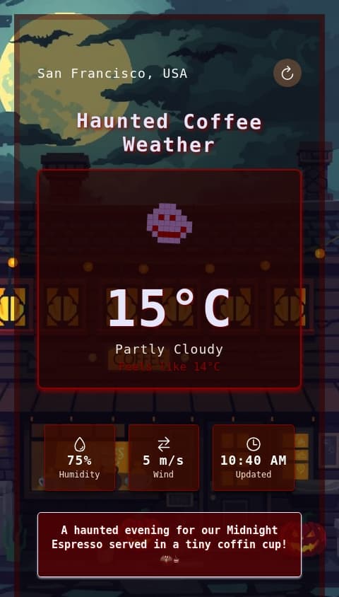 coffe weather 