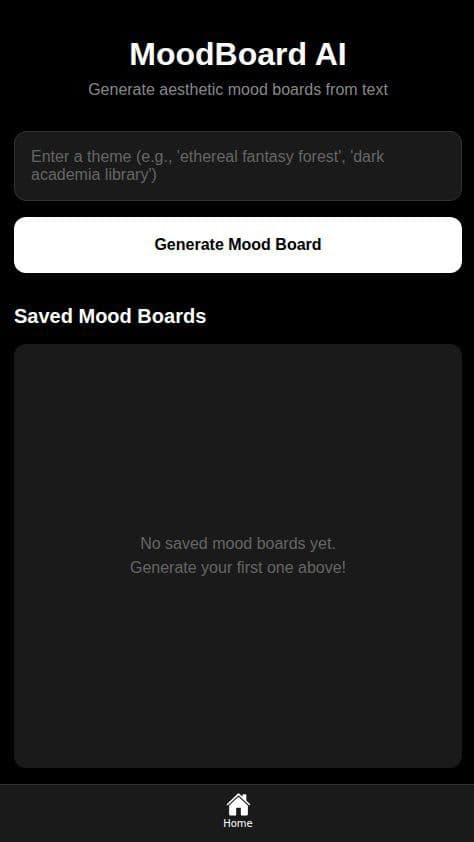 Advance MoodBoard AI