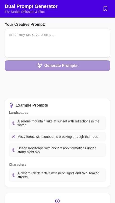Stable difusion Prompt Generator