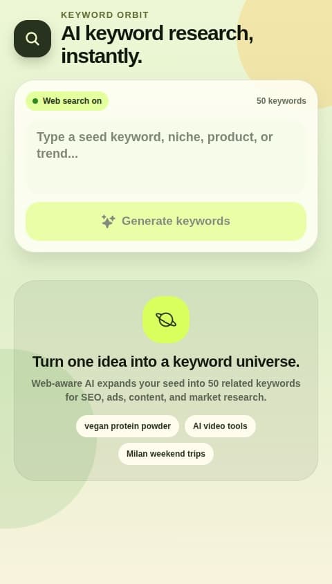 AI Keyword Multiplier