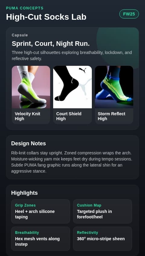 Puma High Cut Socks
